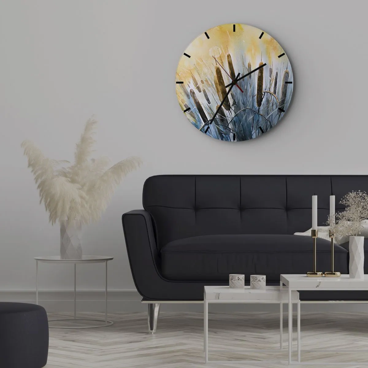 Falióra, Óra - A víz hűvössége, a nap melege - 30x30 cm