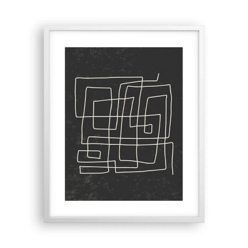 Poszter fekete keretben - Nem olyan egyszerű - 40x50 cm