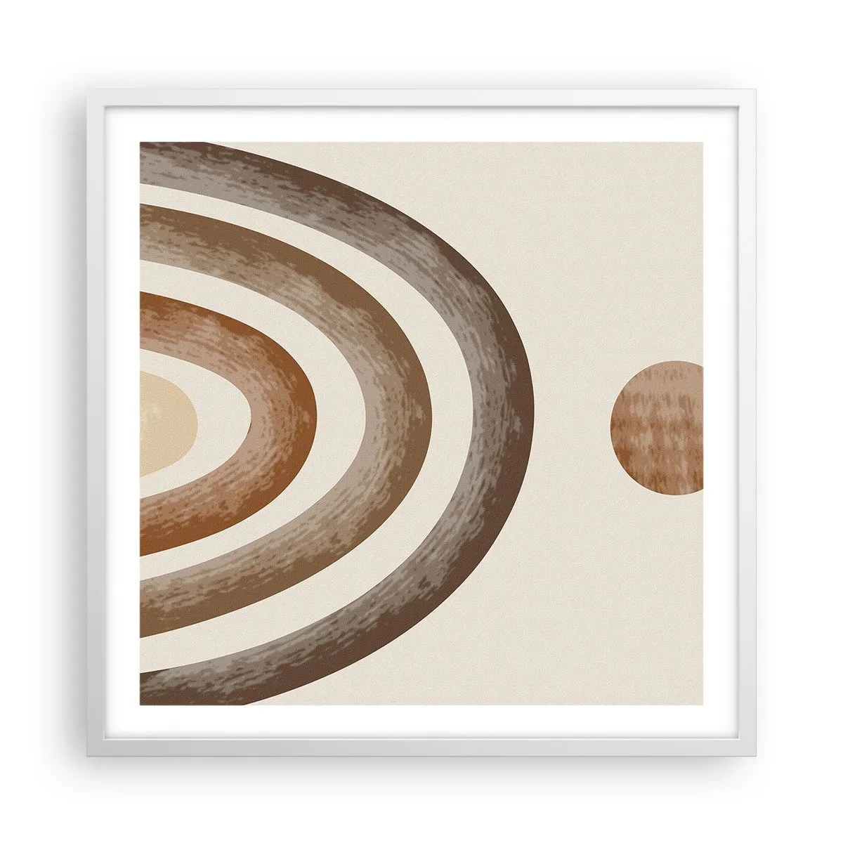 Poszter fekete keretben - Egy messzi-messzi galaxisban - 60x60 cm