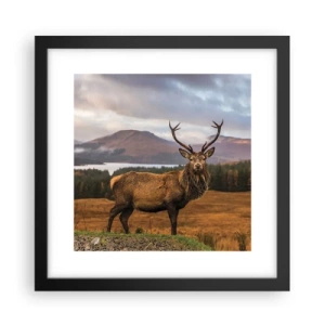 Poszter fehér keretben - A természet fensége - 30x30 cm