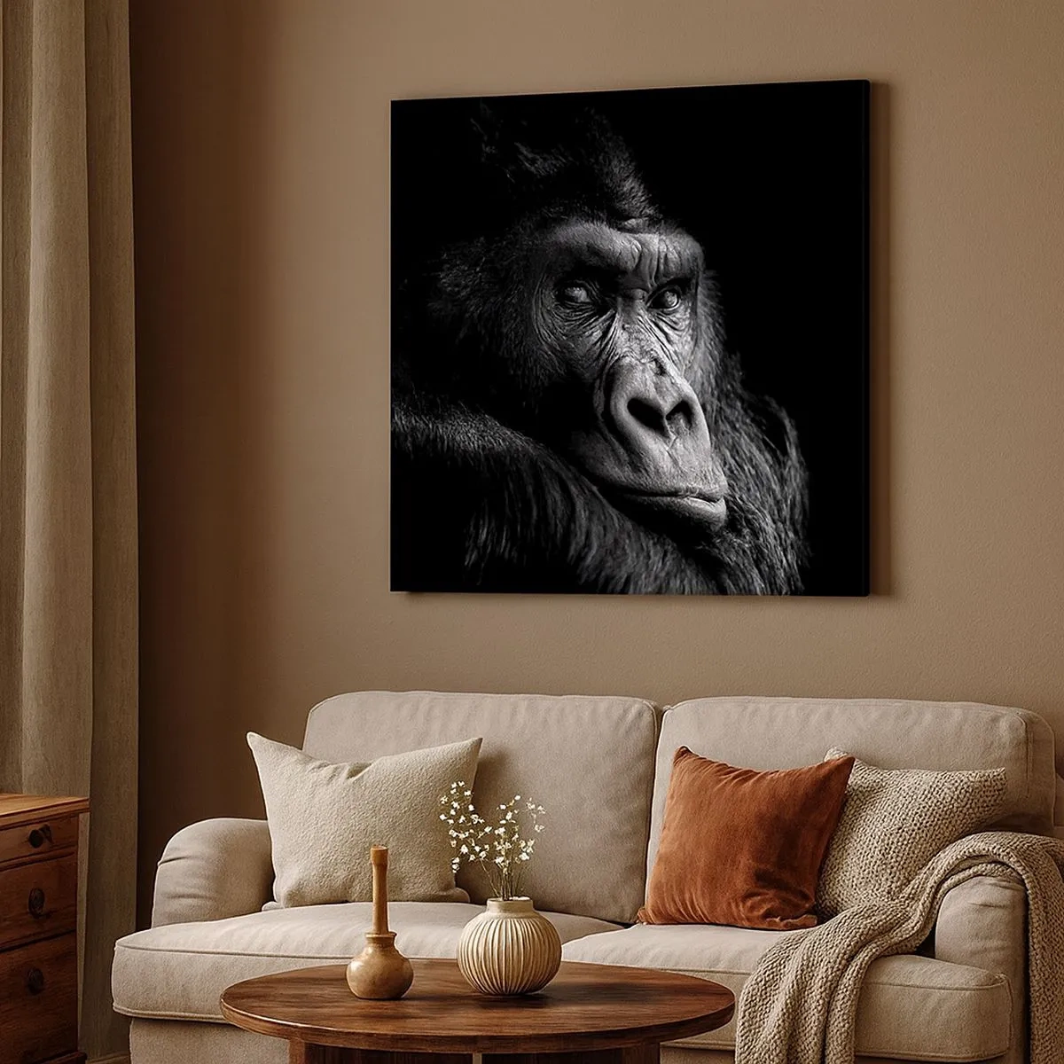 Vászonkép - Mit bámulsz? - 30x30 cm