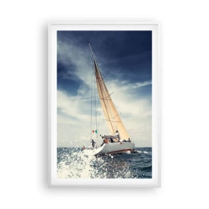 Poszter fekete keretben - Nem érnek utol! - 61x91 cm