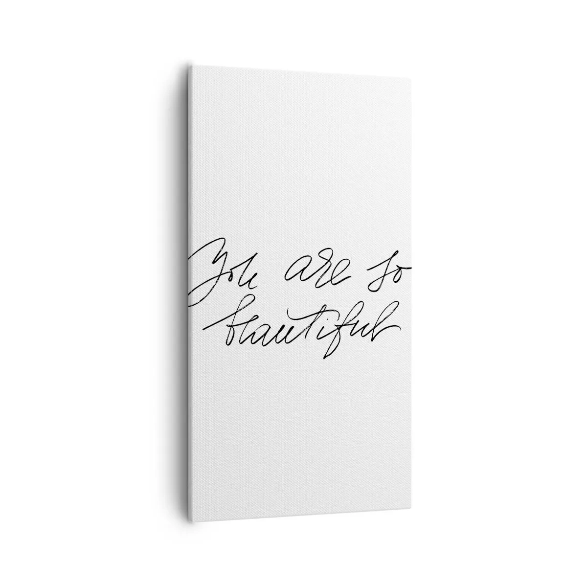 Vászonkép - Tényleg, hidd el... - 55x100 cm