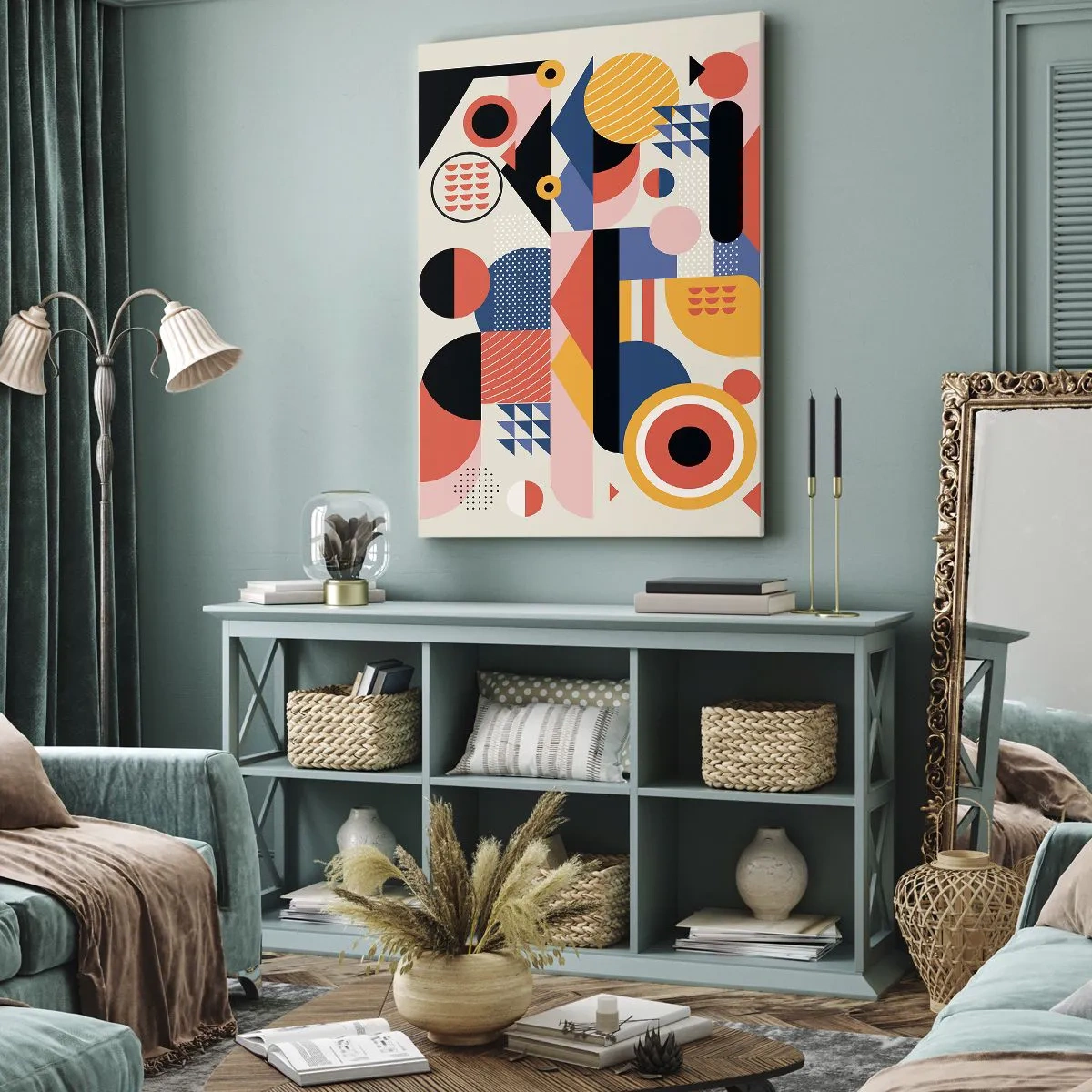 Vászonkép - Összetétel: játszadozzunk - 50x70 cm