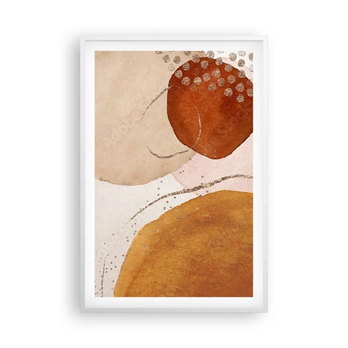 Poszter fekete keretben - Gömbölyűség és mozgás - 61x91 cm