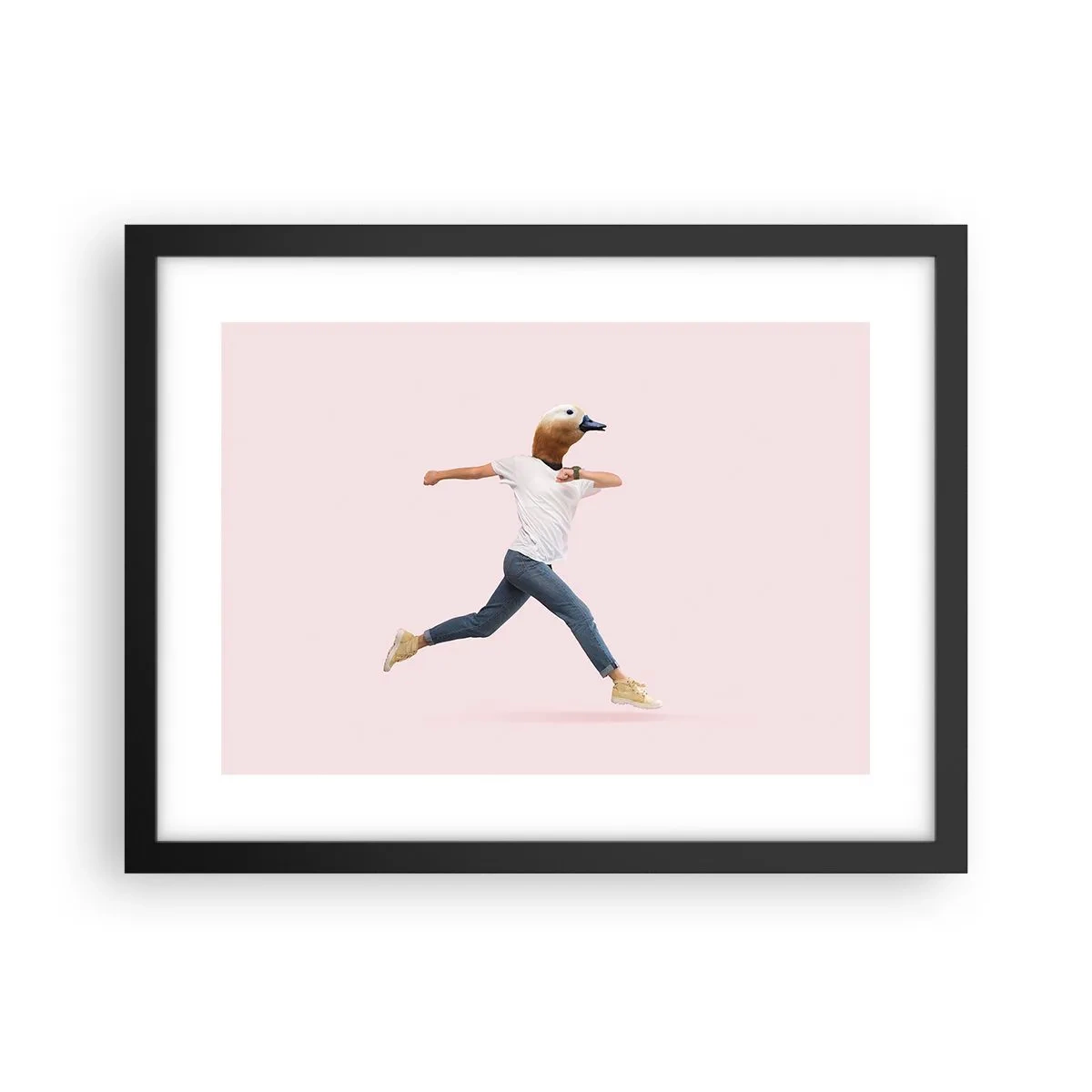 Poszter fehér keretben - Egy csipetnyi abszurditás - 40x30 cm