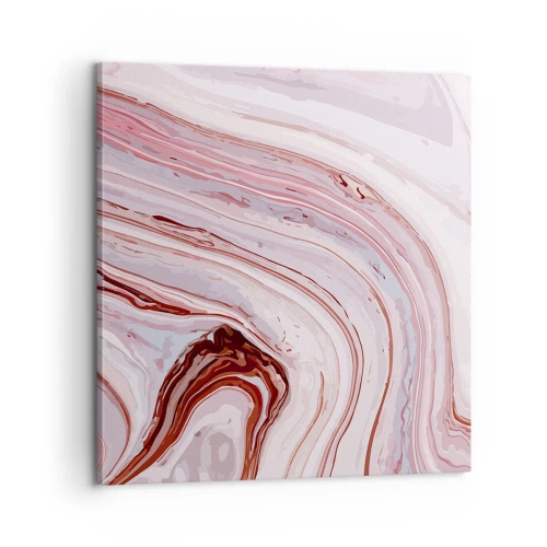 Vászonkép - Egyenesen, majd jobbra lefelé - 60x60 cm