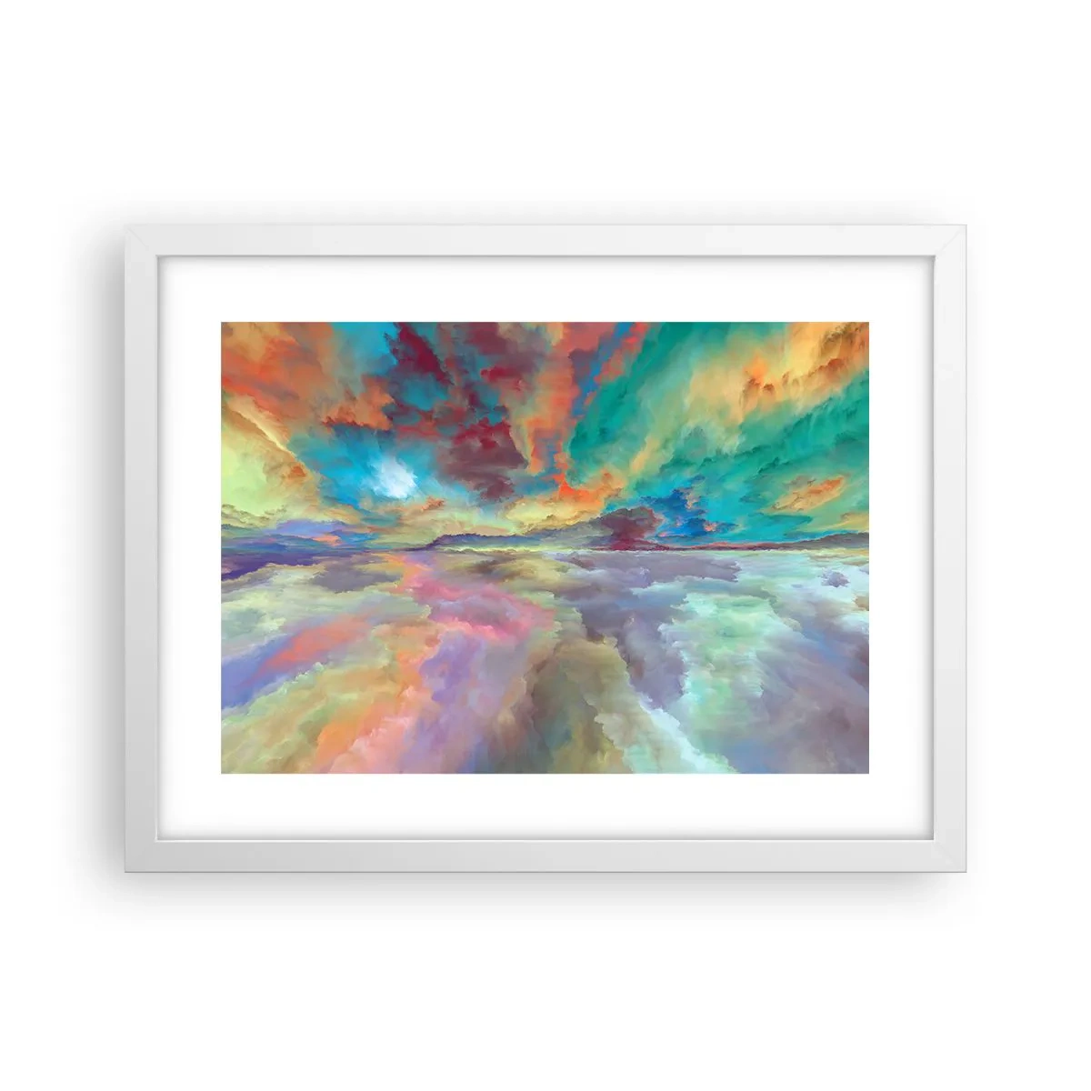 Poszter fekete keretben - Két mennyország - 40x30 cm