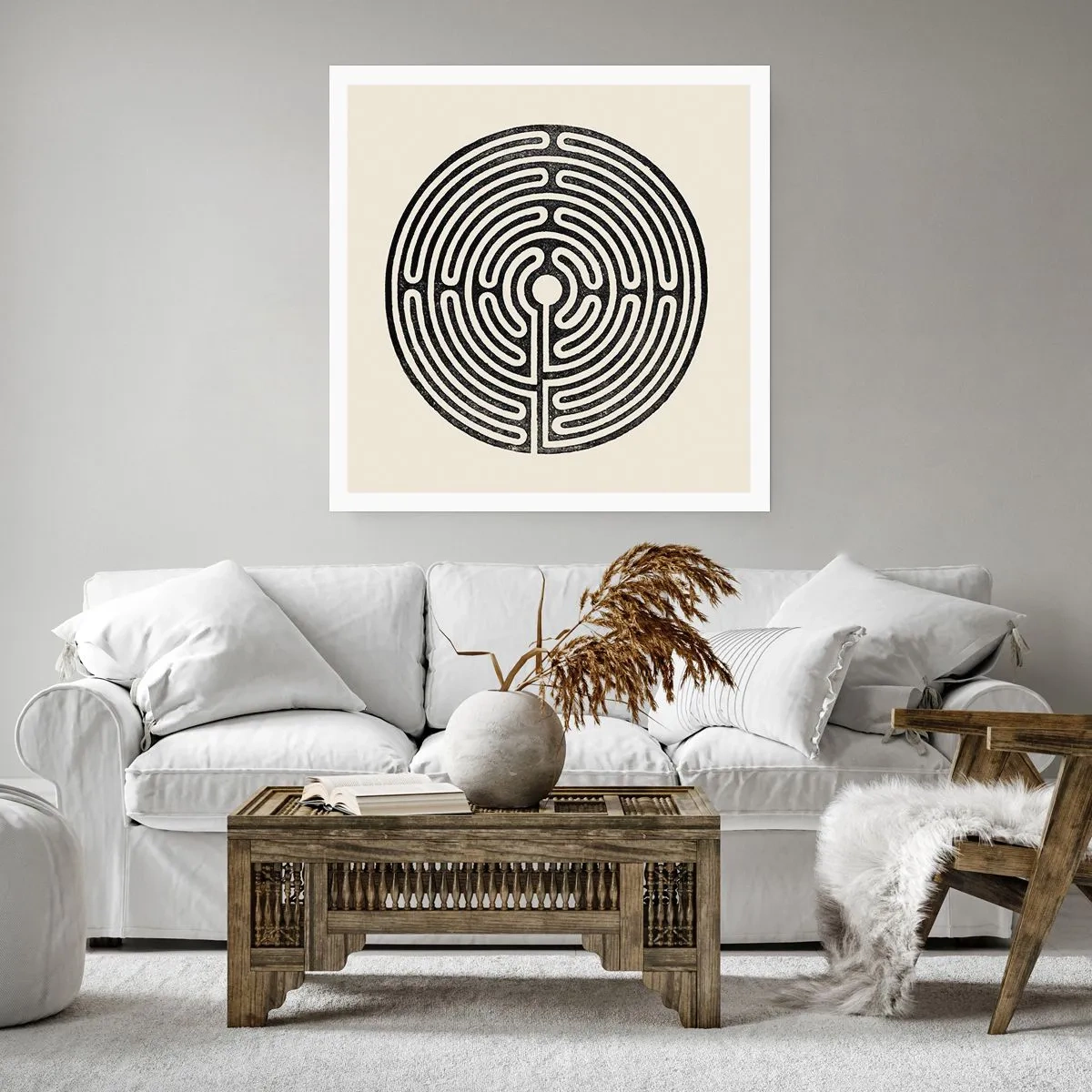 Poszter - Titokzatos rend - 60x60 cm