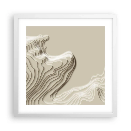 Poszter fekete keretben - Művészeti topográfia - 40x40 cm