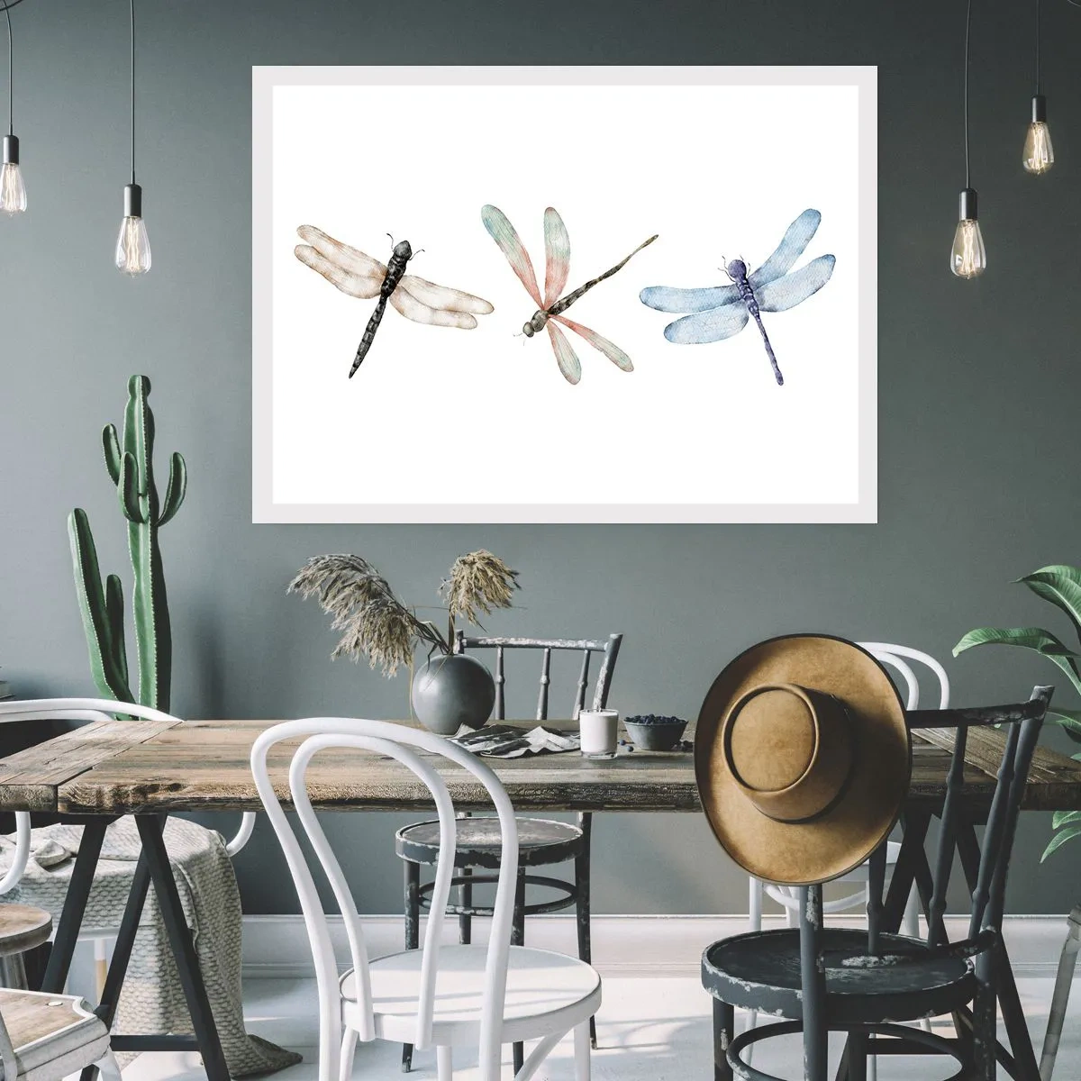 Poszter - Súlytalan szitakötők - 70x50 cm