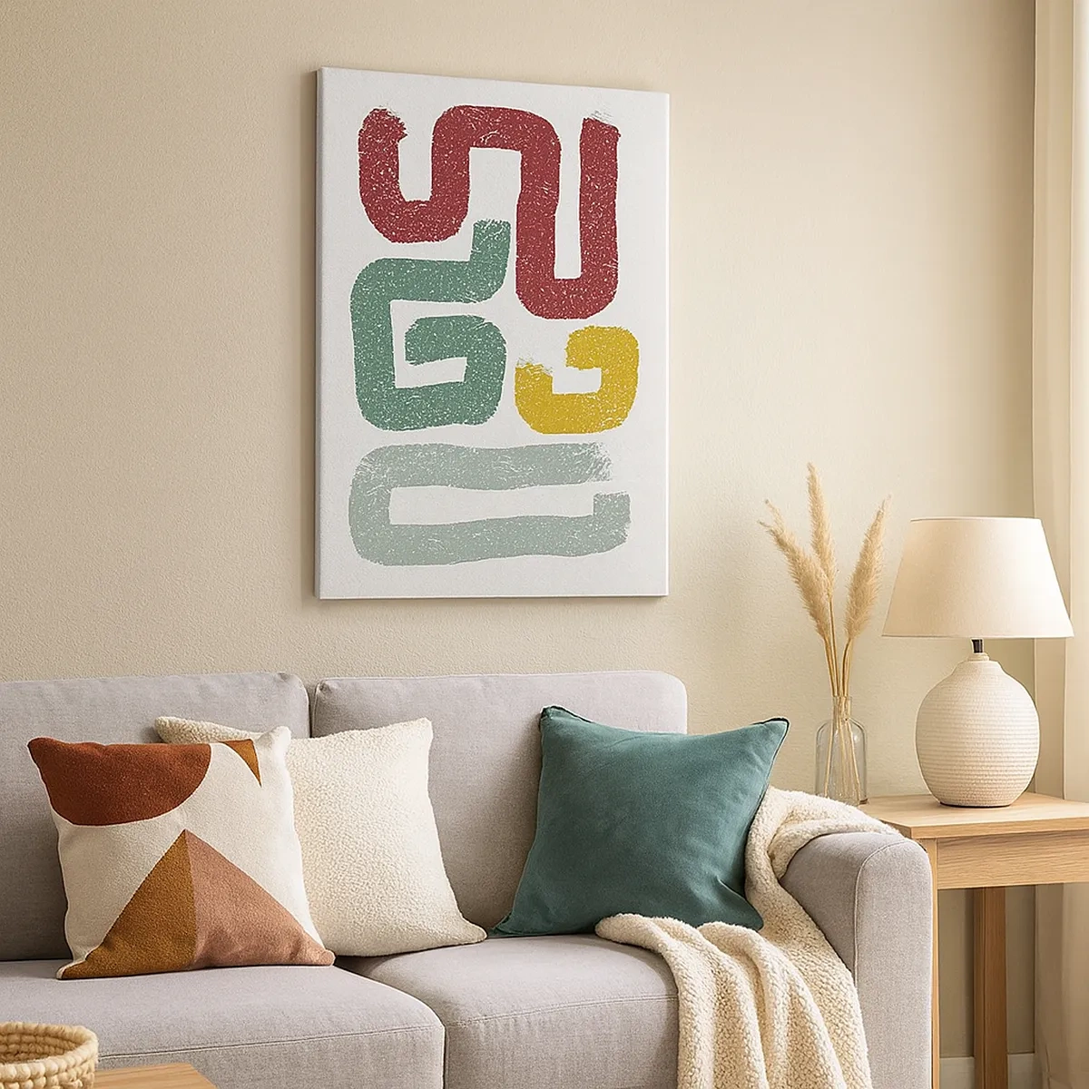 Vászonkép - Egy ismeretlen nyelven - 50x70 cm