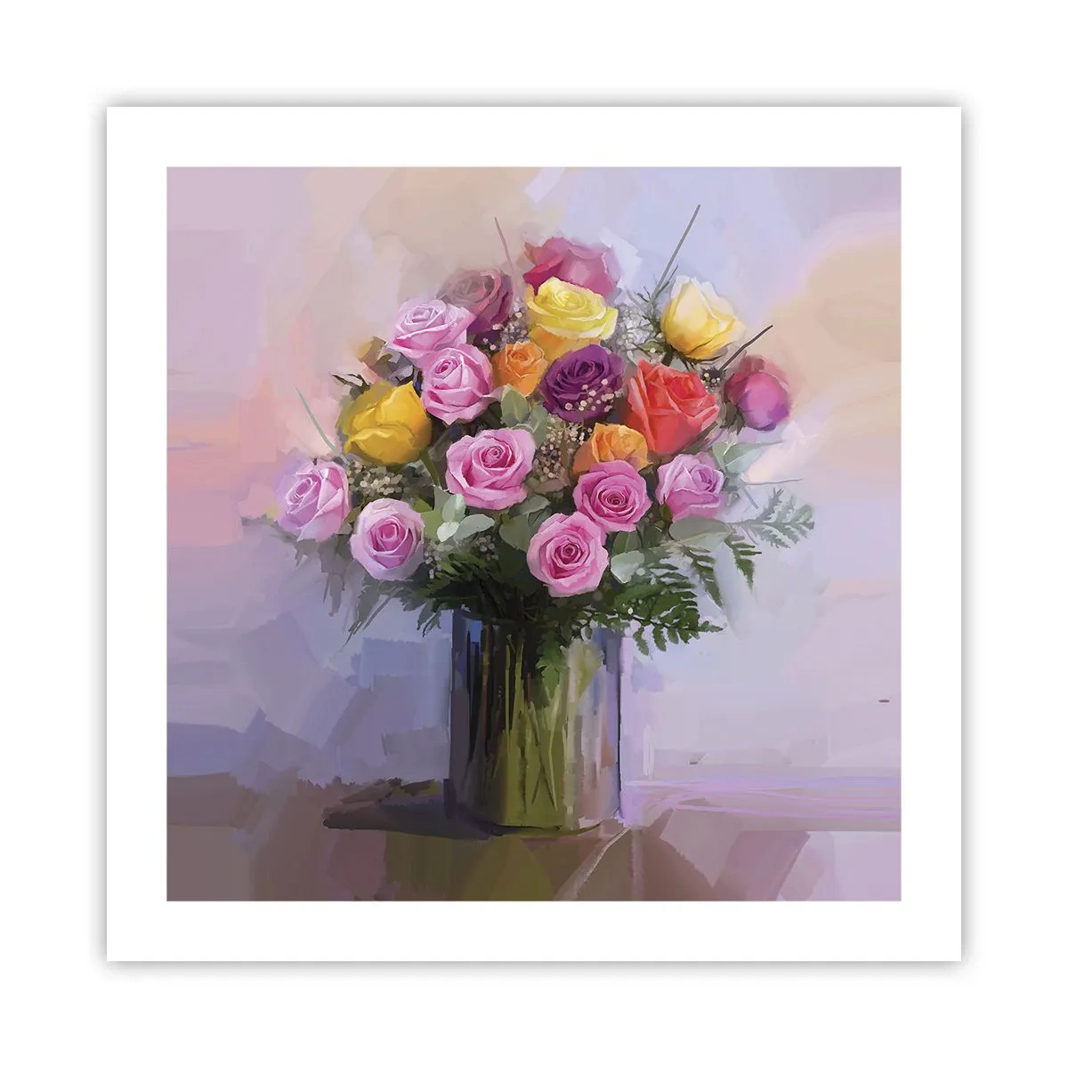 Poszter - Megtartott szépség - 50x50 cm