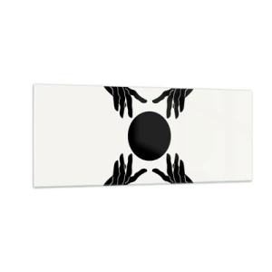 Üveg kép - Egy titkos jel - 100x40 cm