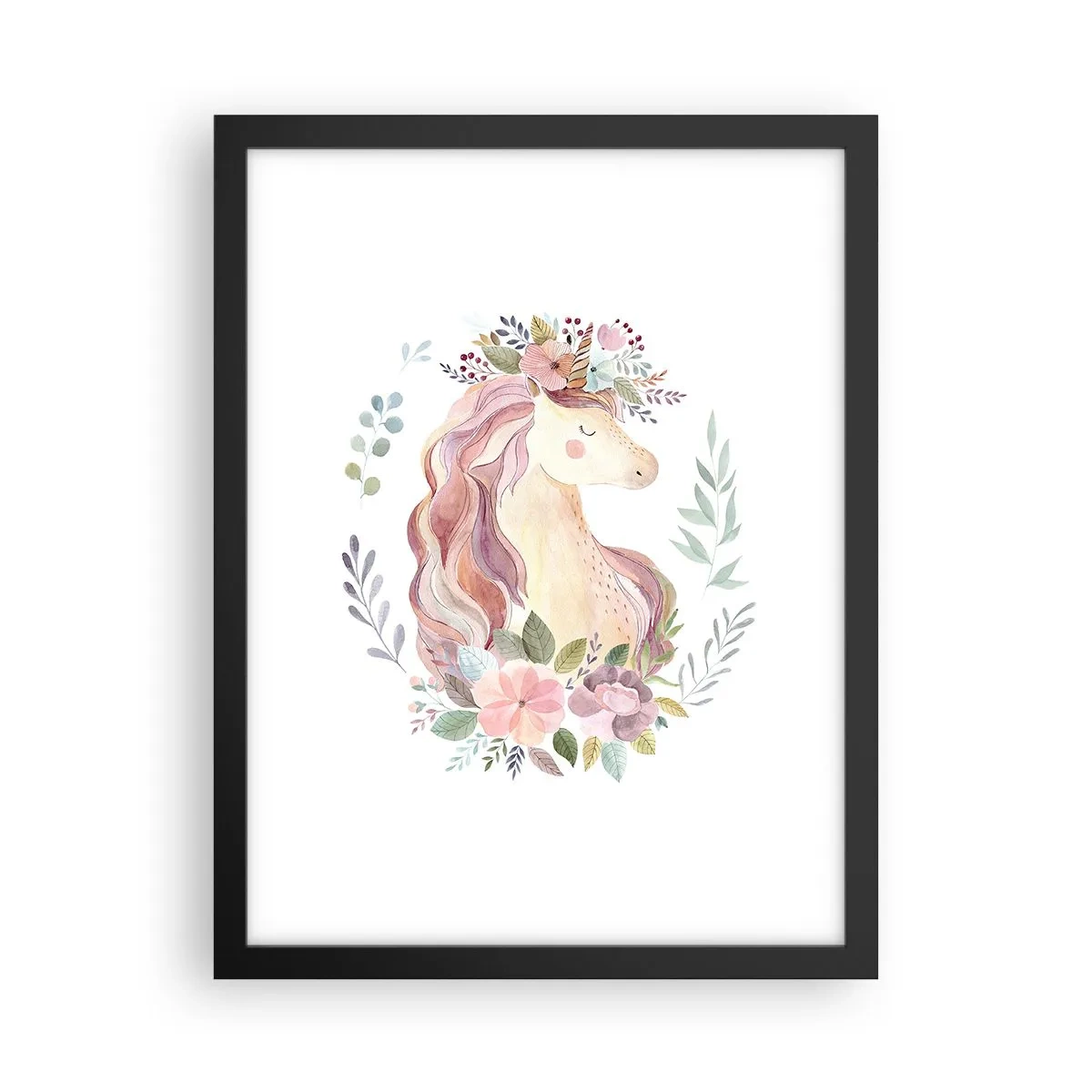 Poszter fehér keretben - Meghívás a tündérmesék világába - 30x40 cm