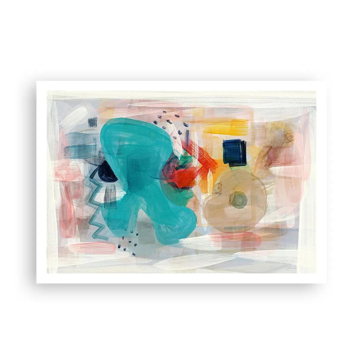 Poszter - Színes játék - 100x70 cm