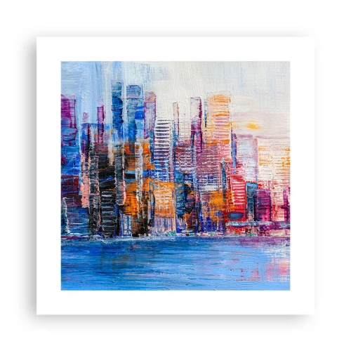 Poszter - Egy vidám metropolisz - 40x40 cm