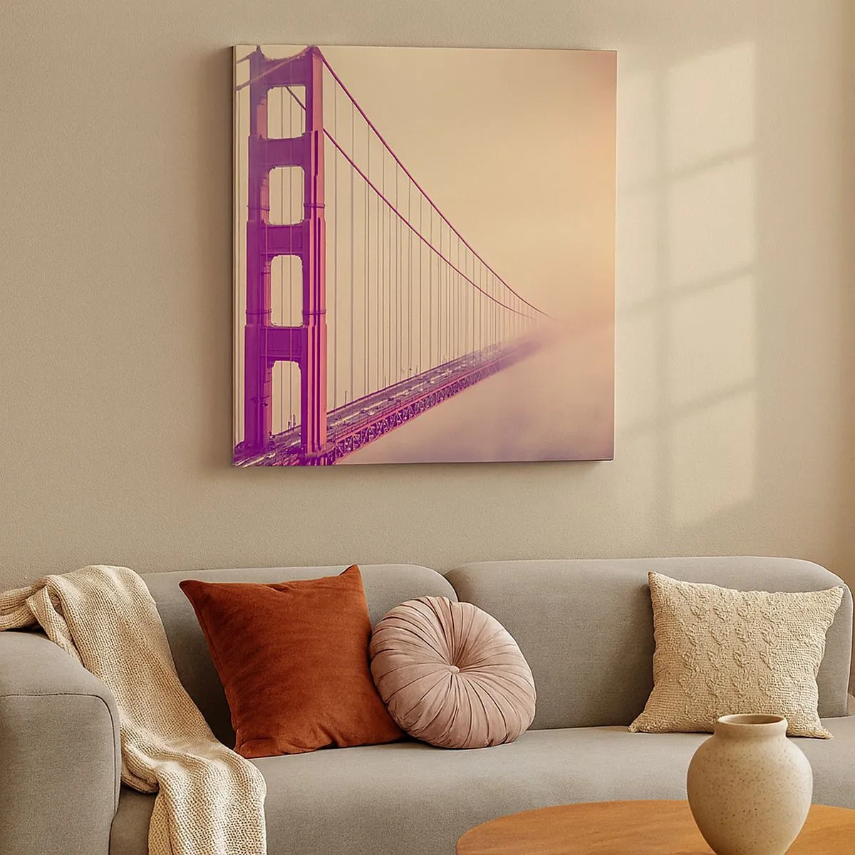 Vászonkép - Ég és föld között - 30x30 cm