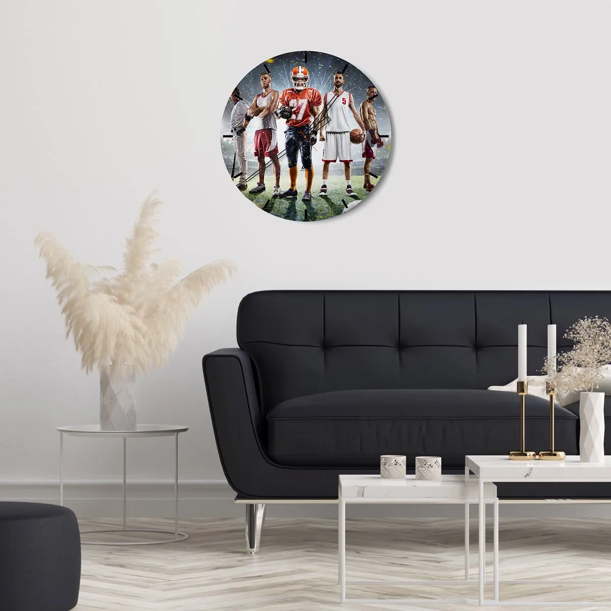 Falióra, Óra - Mezei gladiátorok - 40x40 cm