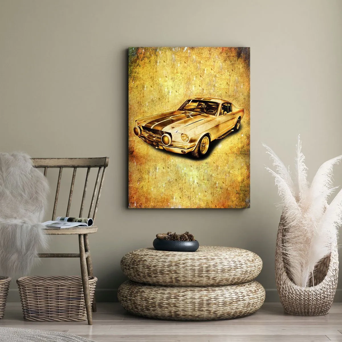 Vászonkép - Őrült 70-es évek - 45x80 cm