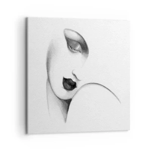 Vászonkép - Łempicka stílusában - 60x60 cm