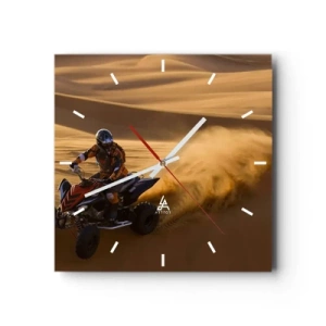 Falióra, Óra - A homok hullámain - 40x40 cm