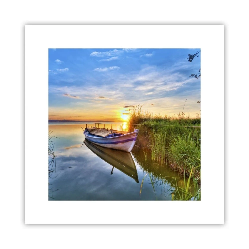 Poszter - Beteljesült álmok öblében - 30x30 cm