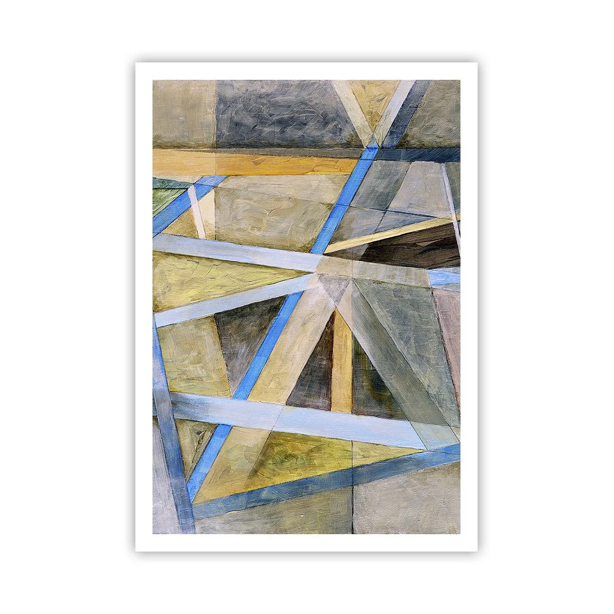 Poszter - Egyenesen vagy átlósan? - 70x100 cm