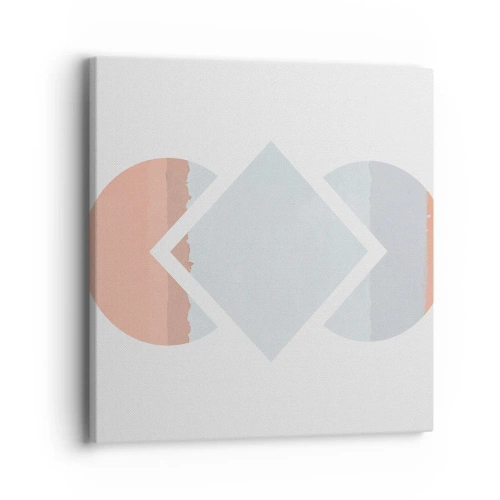 Vászonkép - A helyzet egyértelmű - 40x40 cm