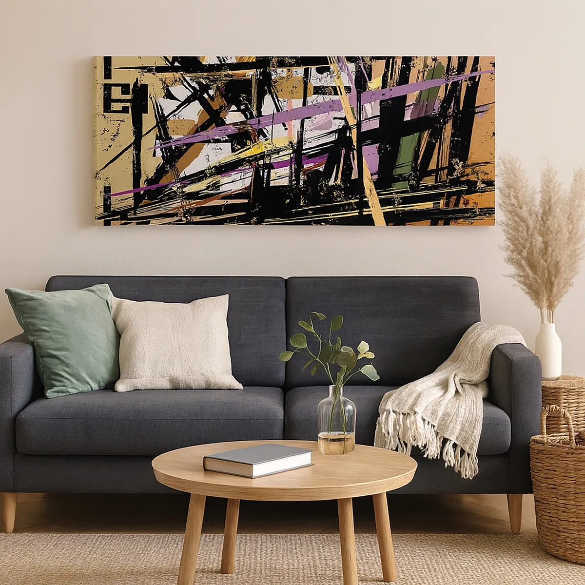 Vászonkép - Éles vágás - 30x30 cm