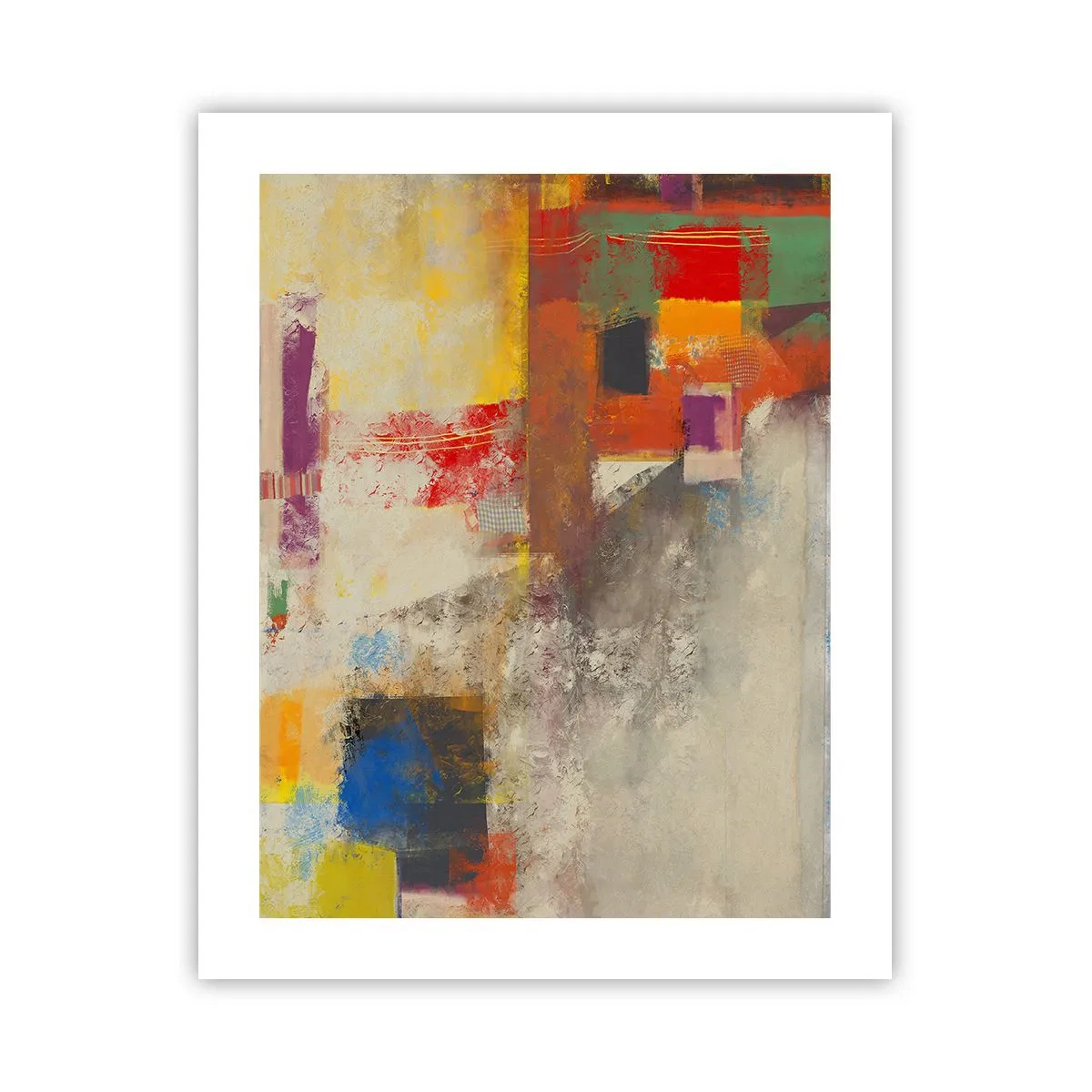 Poszter - Színgeometria - 40x50 cm