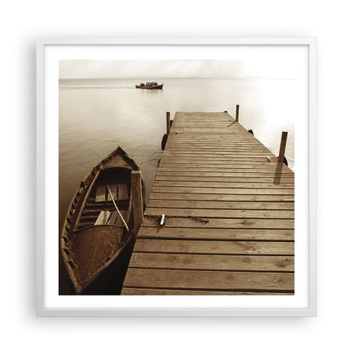 Poszter fekete keretben - Nagy béke - 60x60 cm