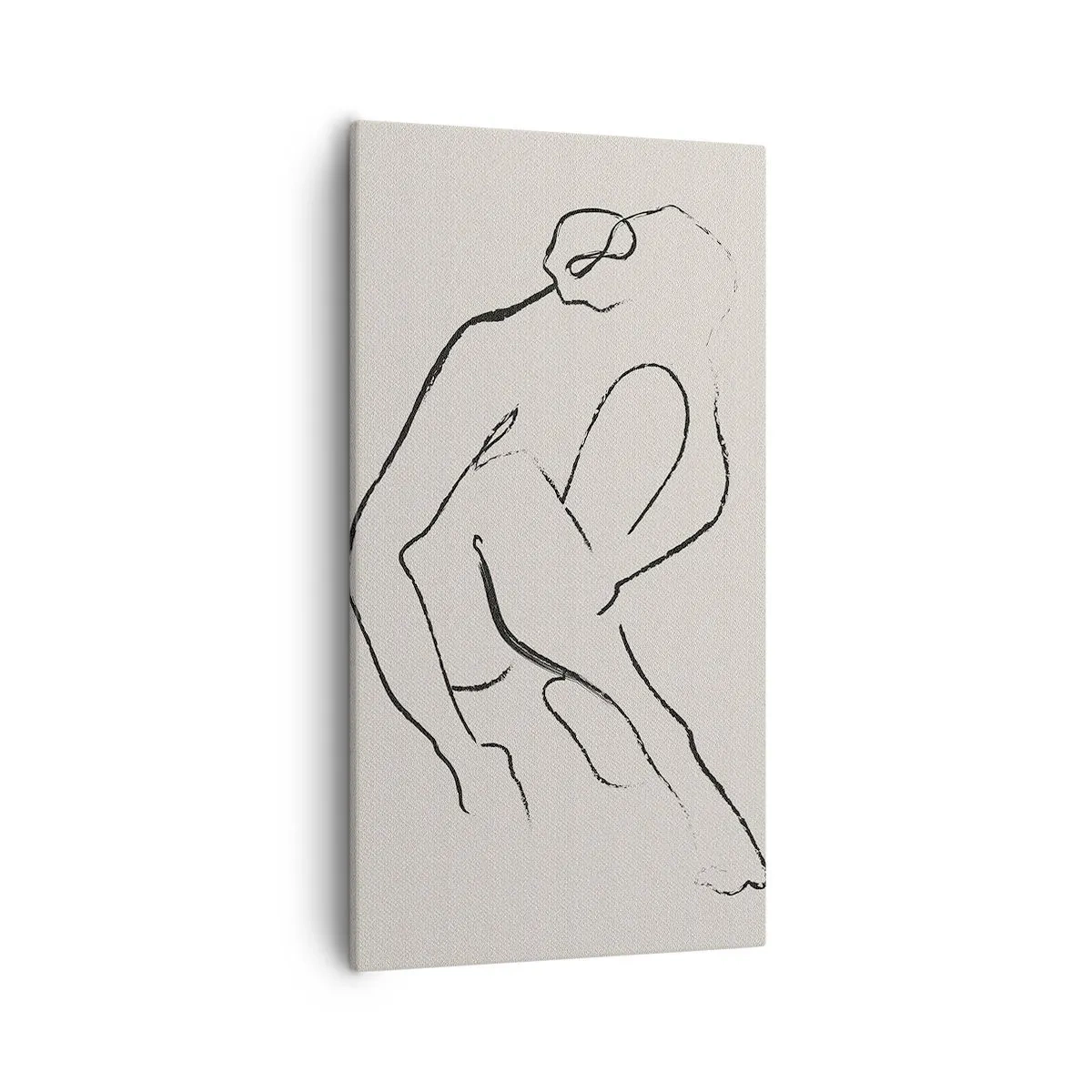 Vászonkép - Intim vázlat - 55x100 cm