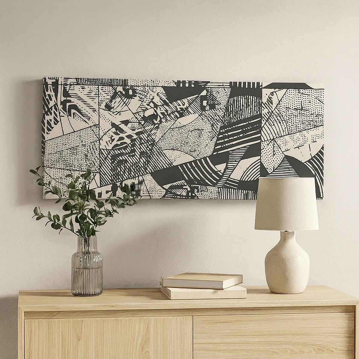 Vászonkép - A jelenkor dinamikája - 30x30 cm