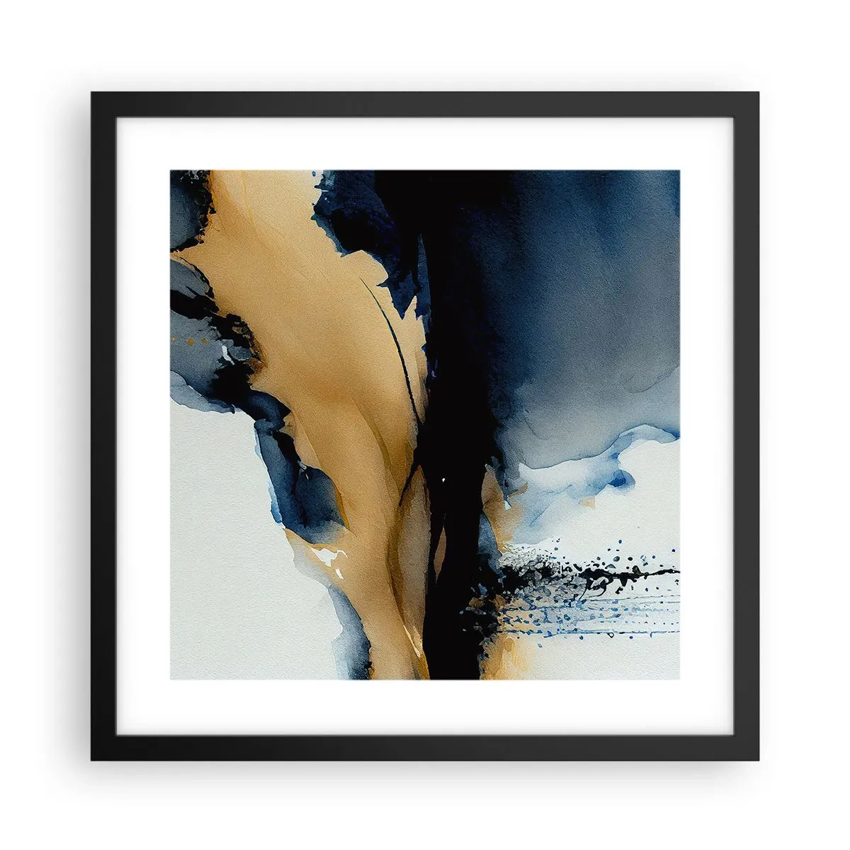 Poszter fehér keretben - A fátyol mögött - 40x40 cm