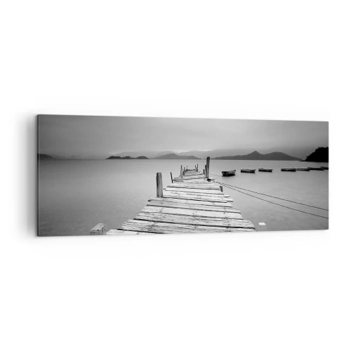 Vászonkép - Hegyeken és tengereken túl - 140x50 cm