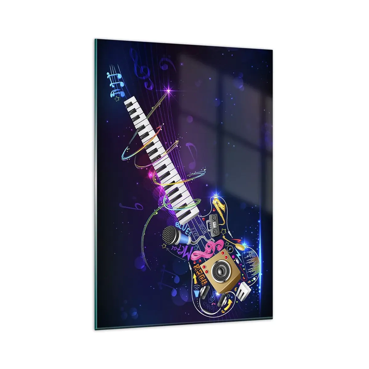 Üveg kép - És minden rendben van - 80x120 cm