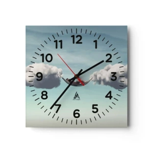 Falióra, Óra - Egy pillanatnak a gyönyörűsége - 40x40 cm