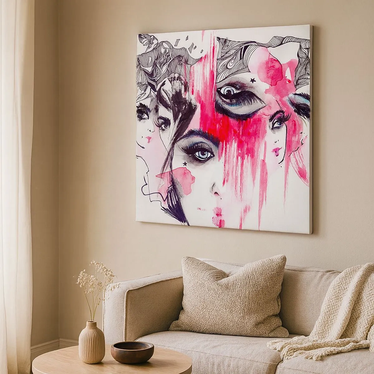 Vászonkép - , - 30x30 cm