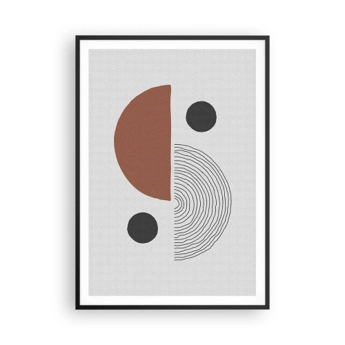 Poszter fehér keretben - A kerék tökéletessége - 70x100 cm