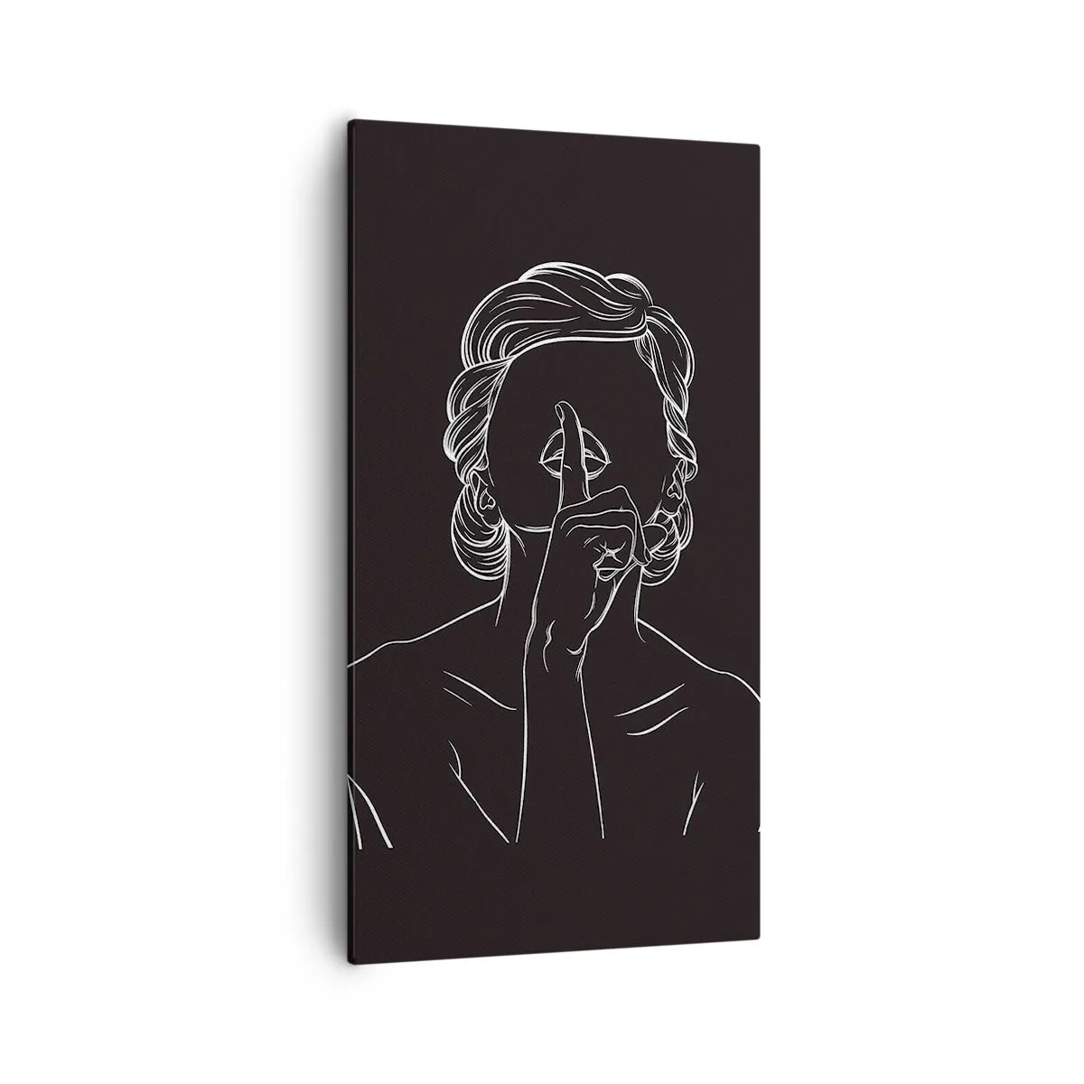 Vászonkép - A szépség csendben virágzik - 55x100 cm