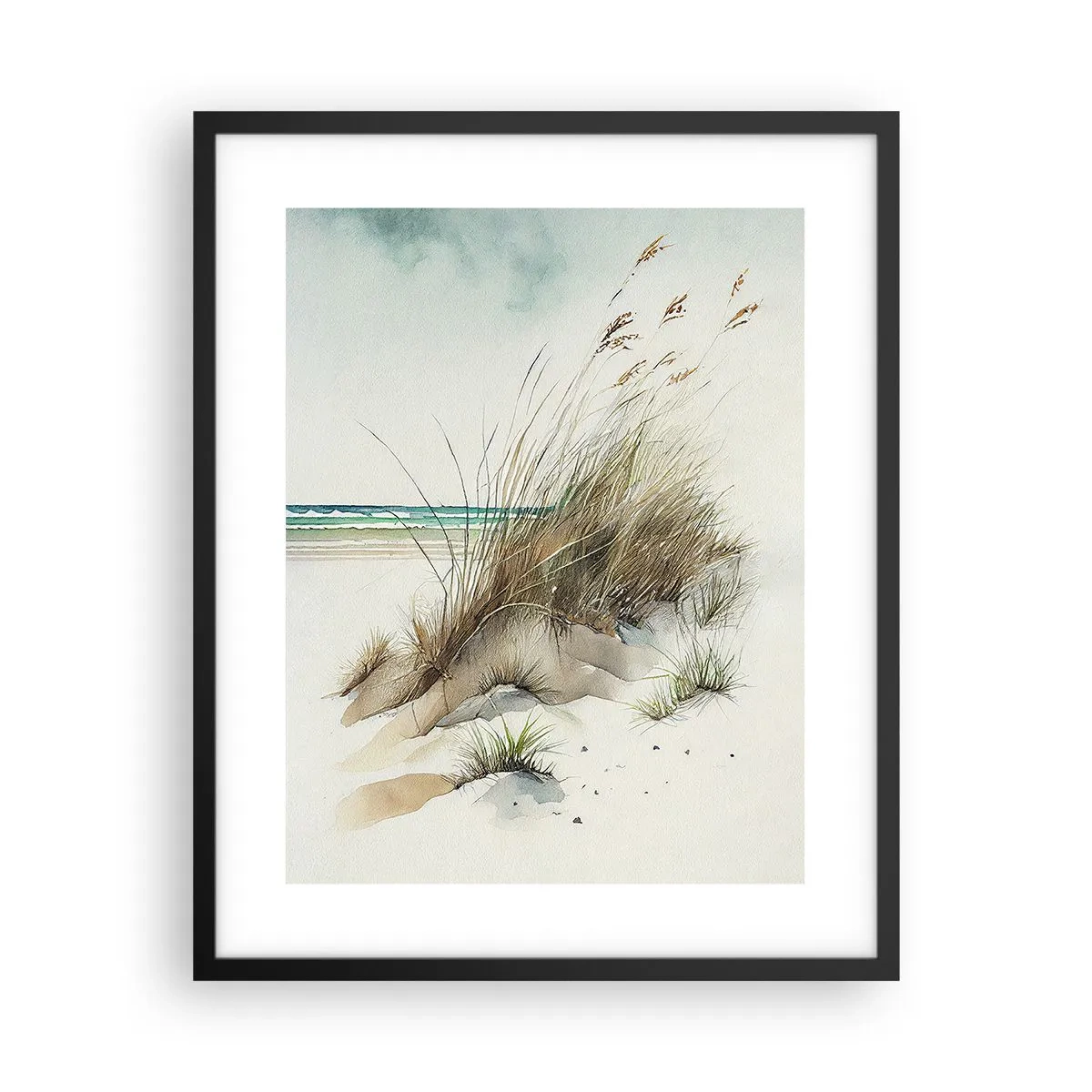 Poszter fehér keretben - Homokba burkolózva - 40x50 cm