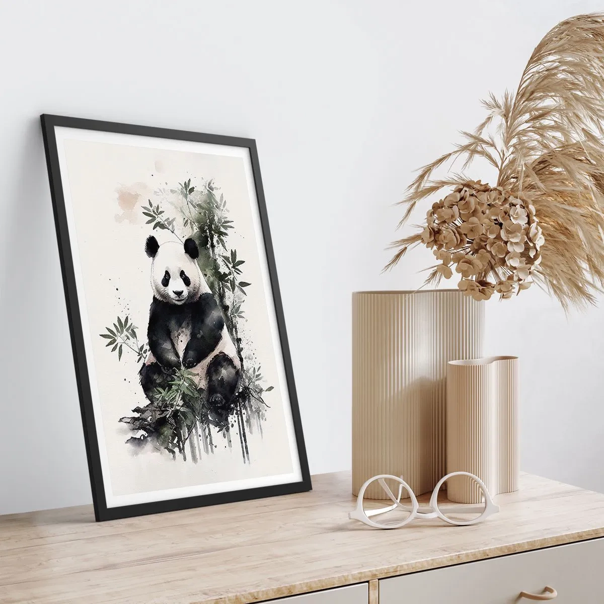 Poszter fehér keretben - Üdvözlet Kínából - 61x91 cm