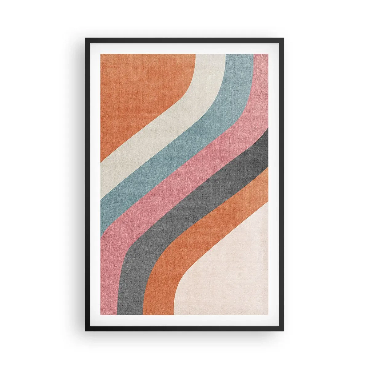 Poszter fehér keretben - Diagonális kompozíció - mozgás - 61x91 cm