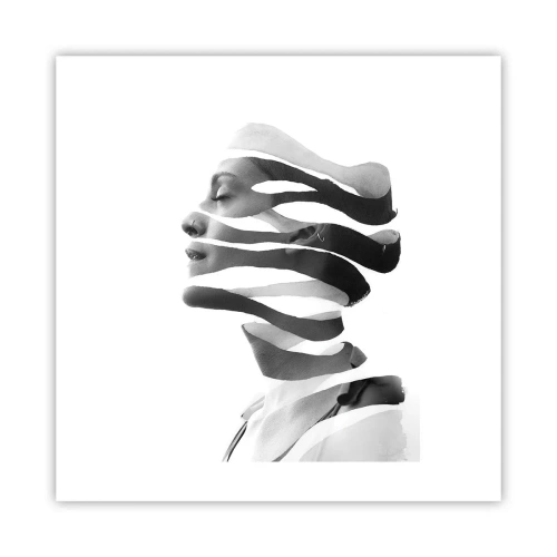 Poszter - Szürreális portré - 40x40 cm