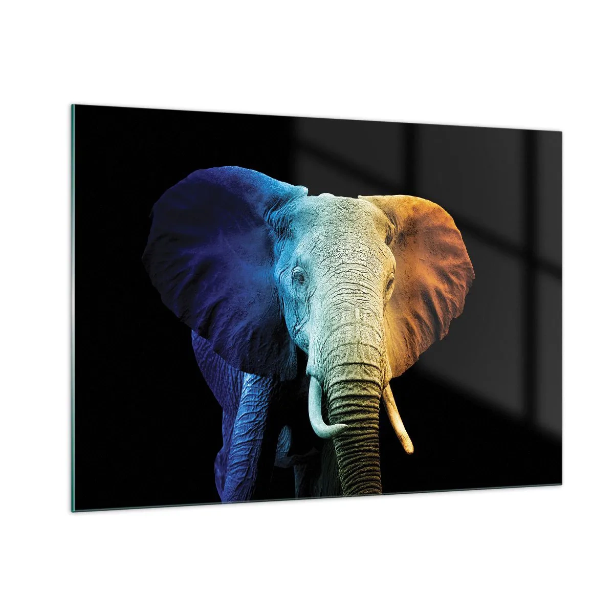 Üveg kép - Excentrikus, nem különc - 100x70 cm