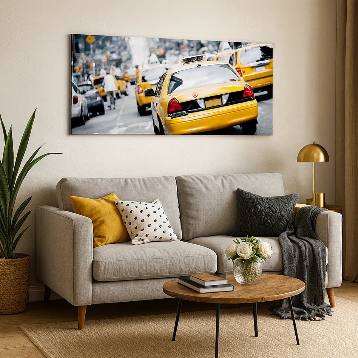 Vászonkép - Csak ebben a városban - 30x30 cm