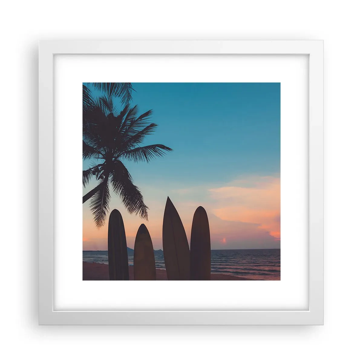 Poszter fekete keretben - Holnap is móká lesz - 30x30 cm