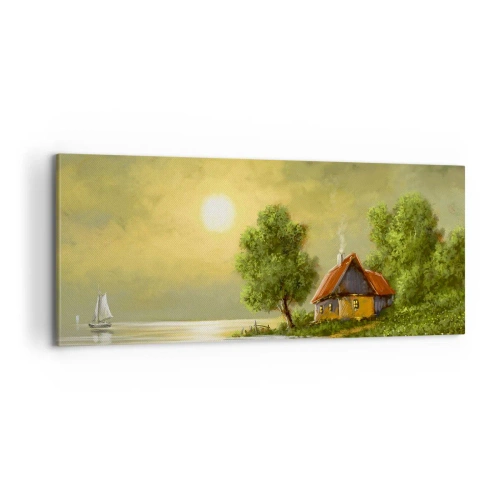 Vászonkép - Gyönyörű, mint egy képen - 100x40 cm
