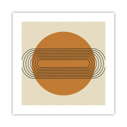Poszter - Tökéletes terv - 40x40 cm